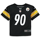 Zennovawear T.J. Watt Pittsburgh Steelers Infant Team Player Game Jersey - Black