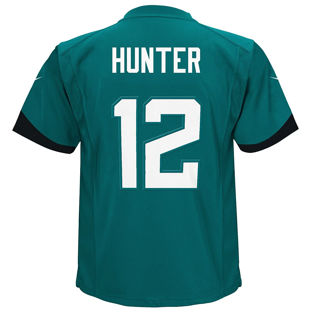 Zennovawear Travis Hunter Jacksonville Jaguars Infant Team Game Jersey - Teal