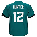 Zennovawear Travis Hunter Jacksonville Jaguars Infant Team Game Jersey - Teal