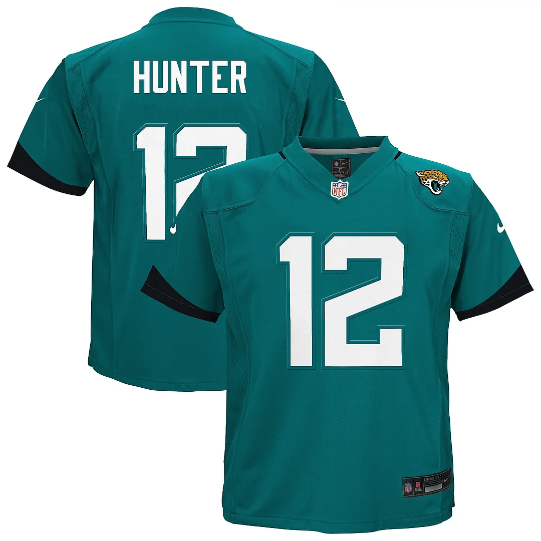 Zennovawear Travis Hunter Jacksonville Jaguars Infant Team Game Jersey - Teal