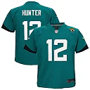 Zennovawear Travis Hunter Jacksonville Jaguars Infant Team Game Jersey - Teal