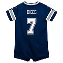 Zennovawear Trevon Diggs Dallas Cowboys Infant Game Romper Jersey - Navy