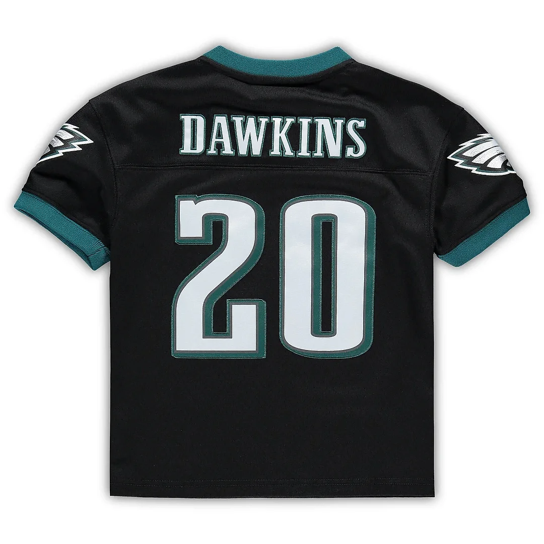 Zennovawear Infant Philadelphia Eagles Brian Dawkins Mitchell & Ness Black 2004 Retired Legacy Jersey