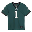 Zennovawear Infant Philadelphia Eagles Jalen Hurts Midnight Green Game Jersey