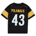 Zennovawear Infant Pittsburgh Steelers Troy Polamalu Mitchell & Ness Black 2005 Retired Legacy Jersey