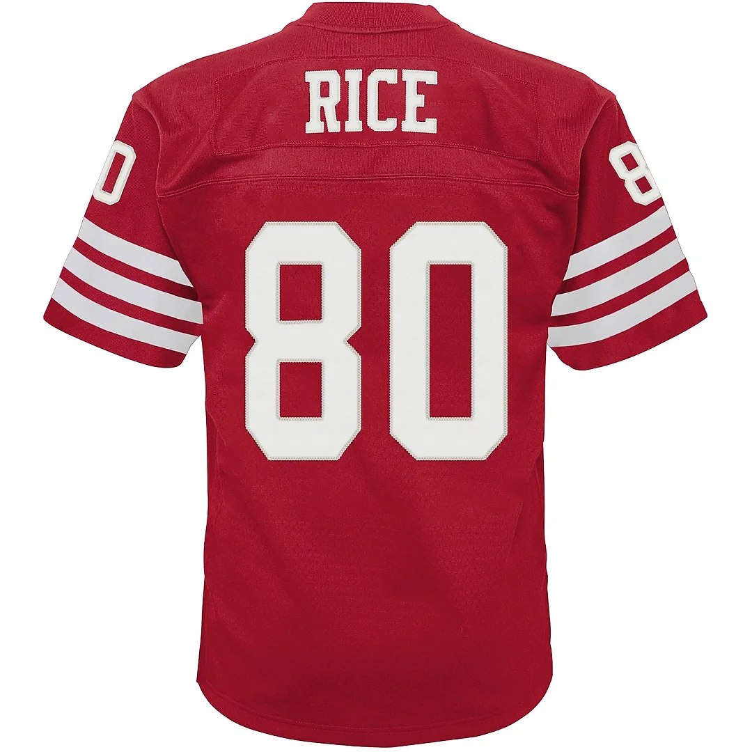 Zennovawear Infant San Francisco 49ers Jerry Rice Mitchell & Ness Scarlet 1990 Retired Legacy Jersey