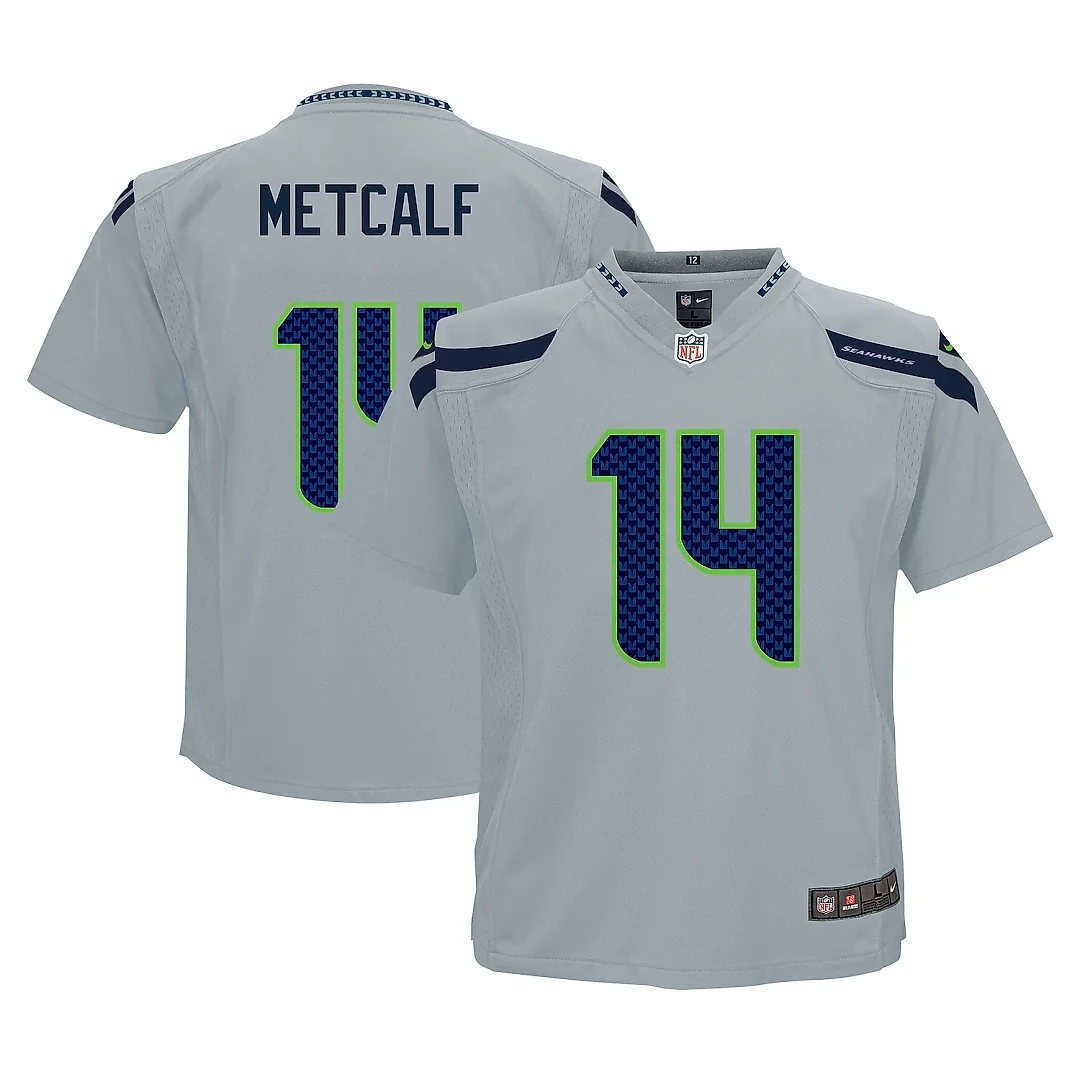 Zennovawear Infant Seattle Seahawks DK Metcalf Royal Alternate Player Game Jersey