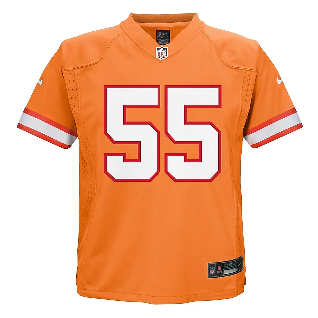 Zennovawear Infant Tampa Bay Buccaneers Derrick Brooks Orange Retired Player Game Jersey