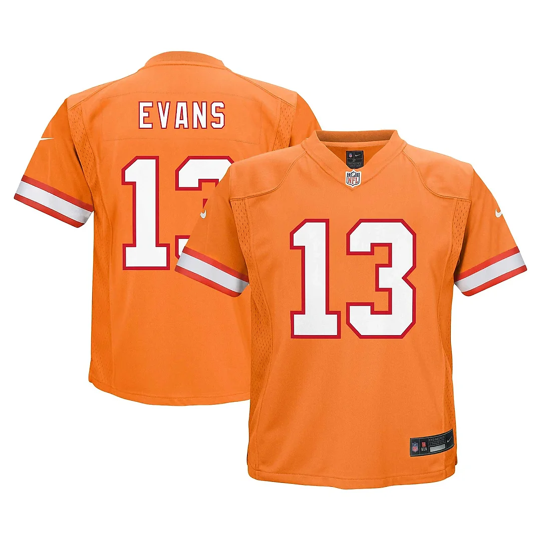 Zennovawear Infant Tampa Bay Buccaneers Mike Evans Orange Game Jersey