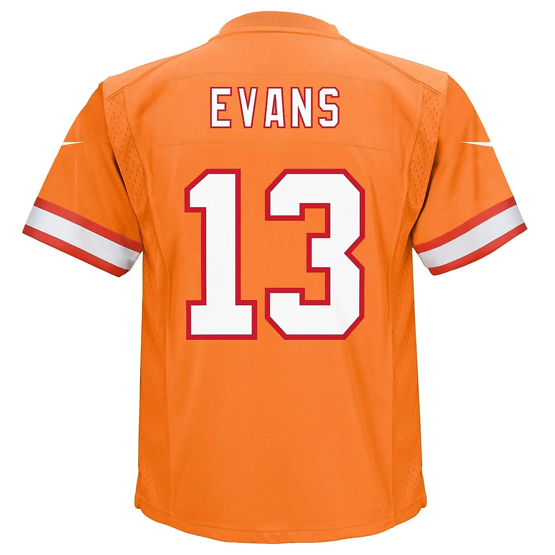 Zennovawear Infant Tampa Bay Buccaneers Mike Evans Orange Game Jersey