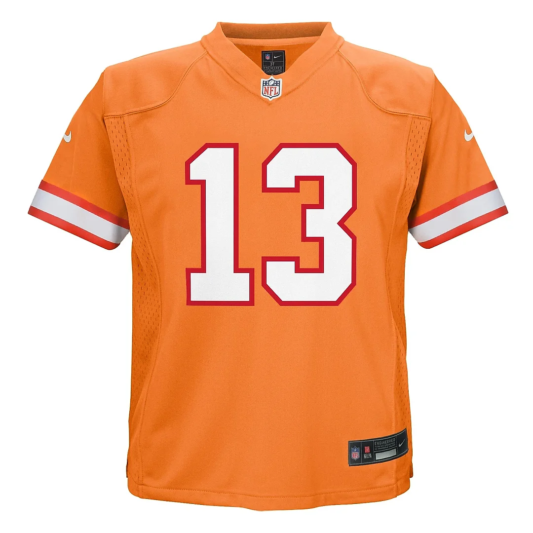 Zennovawear Infant Tampa Bay Buccaneers Mike Evans Orange Game Jersey