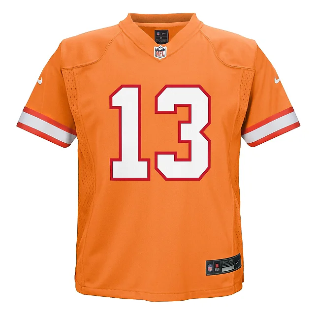 Zennovawear Infant Tampa Bay Buccaneers Mike Evans Orange Game Jersey