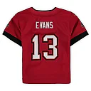 Zennovawear Infant Tampa Bay Buccaneers Mike Evans Red Game Jersey