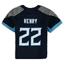 Zennovawear Infant Tennessee Titans Derrick Henry Navy Game Jersey