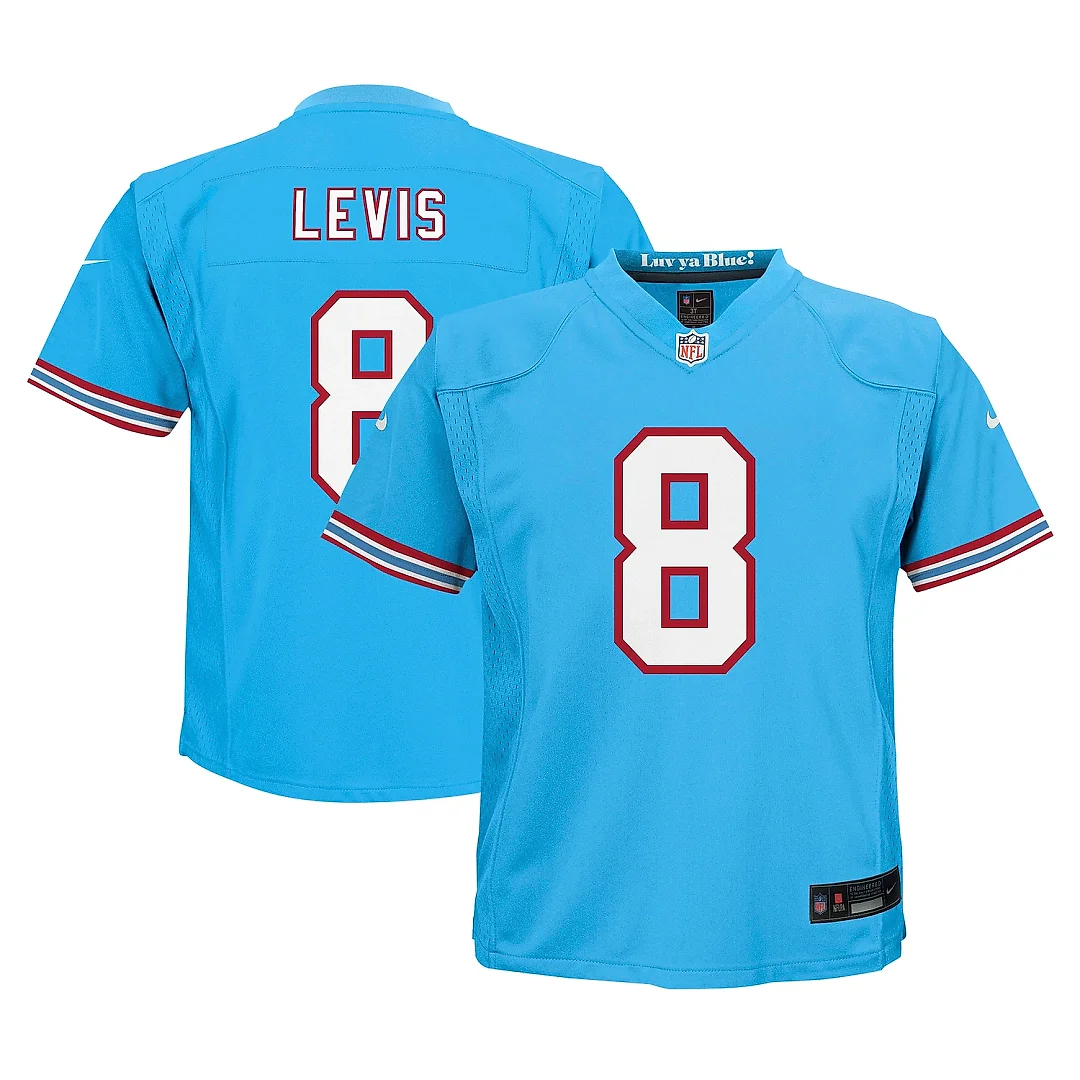 Zennovawear Infant Tennessee Titans Will Levis Light Blue Alternate Player Game Jersey