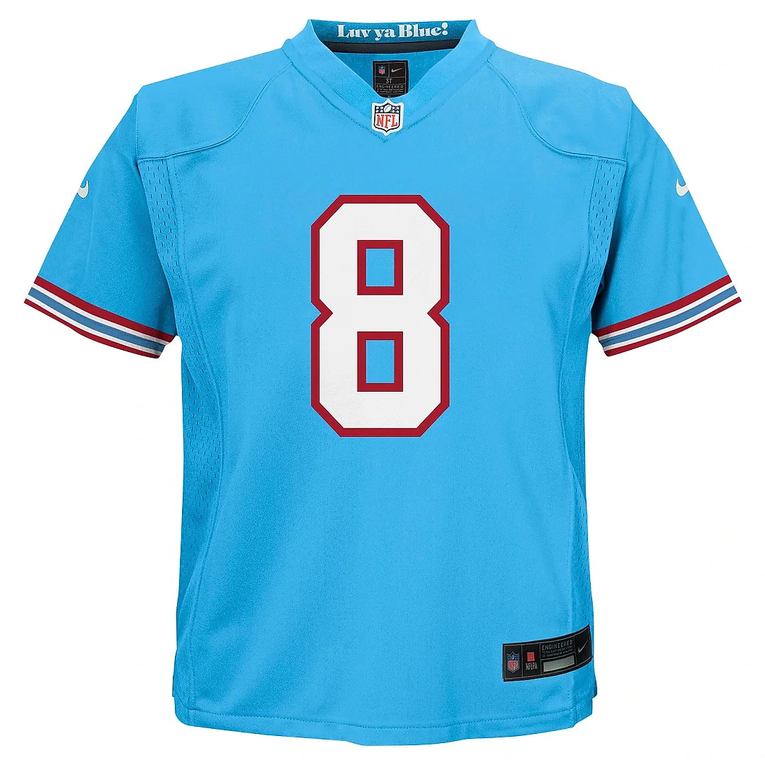 Zennovawear Infant Tennessee Titans Will Levis Light Blue Alternate Player Game Jersey