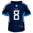 Zennovawear Infant Tennessee Titans Will Levis Navy Game Jersey