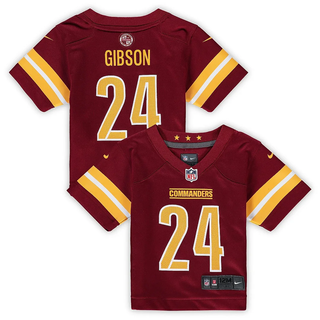 Zennovawear Infant Washington Commanders Antonio Gibson Burgundy Game Jersey