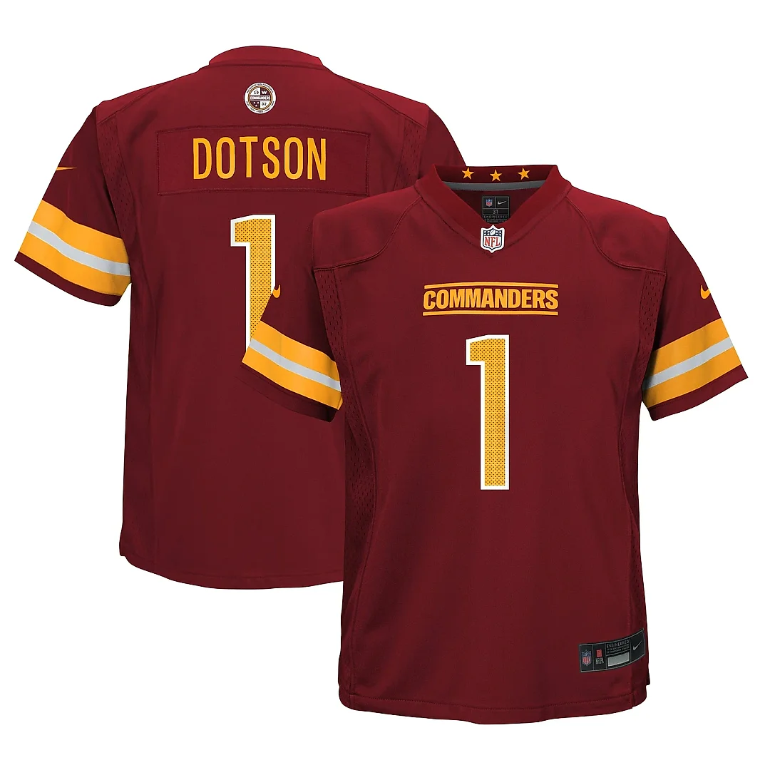 Zennovawear Infant Washington Commanders Jahan Dotson Burgundy Game Jersey