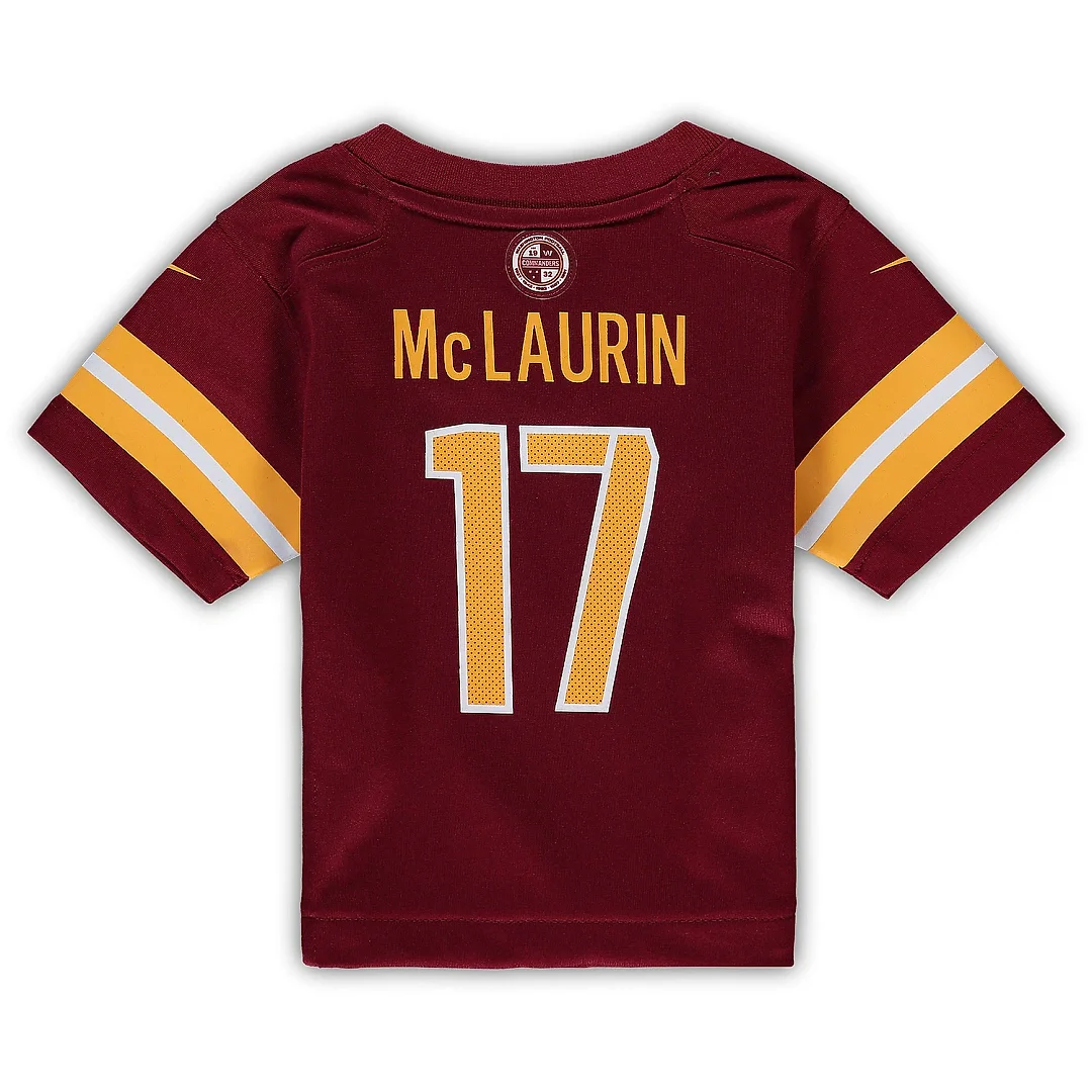 Zennovawear Infant Washington Commanders Terry McLaurin Burgundy Player Game Jersey