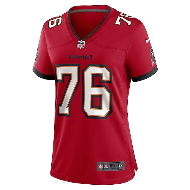 Zennovawear Iosua Opeta 76 Tampa Bay Buccaneers Women's Game Jersey - Red