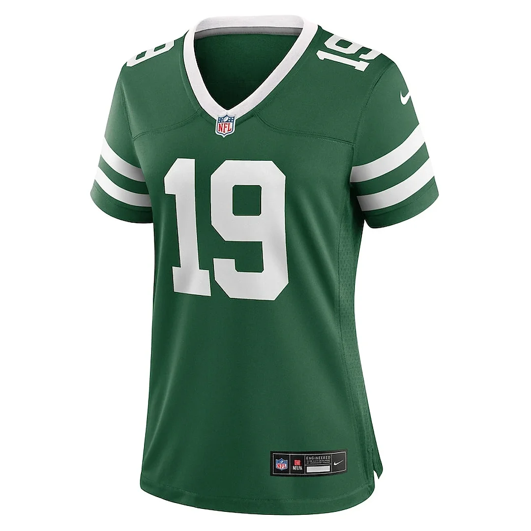 Zennovawear Irvin Charles 19 New York Jets Women's Team Game Jersey - Legacy Green