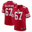 Zennovawear Isaac Alarcon 67 San Francisco 49ers Team Game Men Jersey - Scarlet