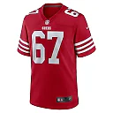 Zennovawear Isaac Alarcon 67 San Francisco 49ers Team Game Men Jersey - Scarlet