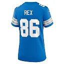 Zennovawear Isaac Rex 86 Detroit Lions Women's Game Jersey - Blue