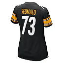 Zennovawear Isaac Seumalo 73 Pittsburgh Steelers Women's Game Jersey - Black