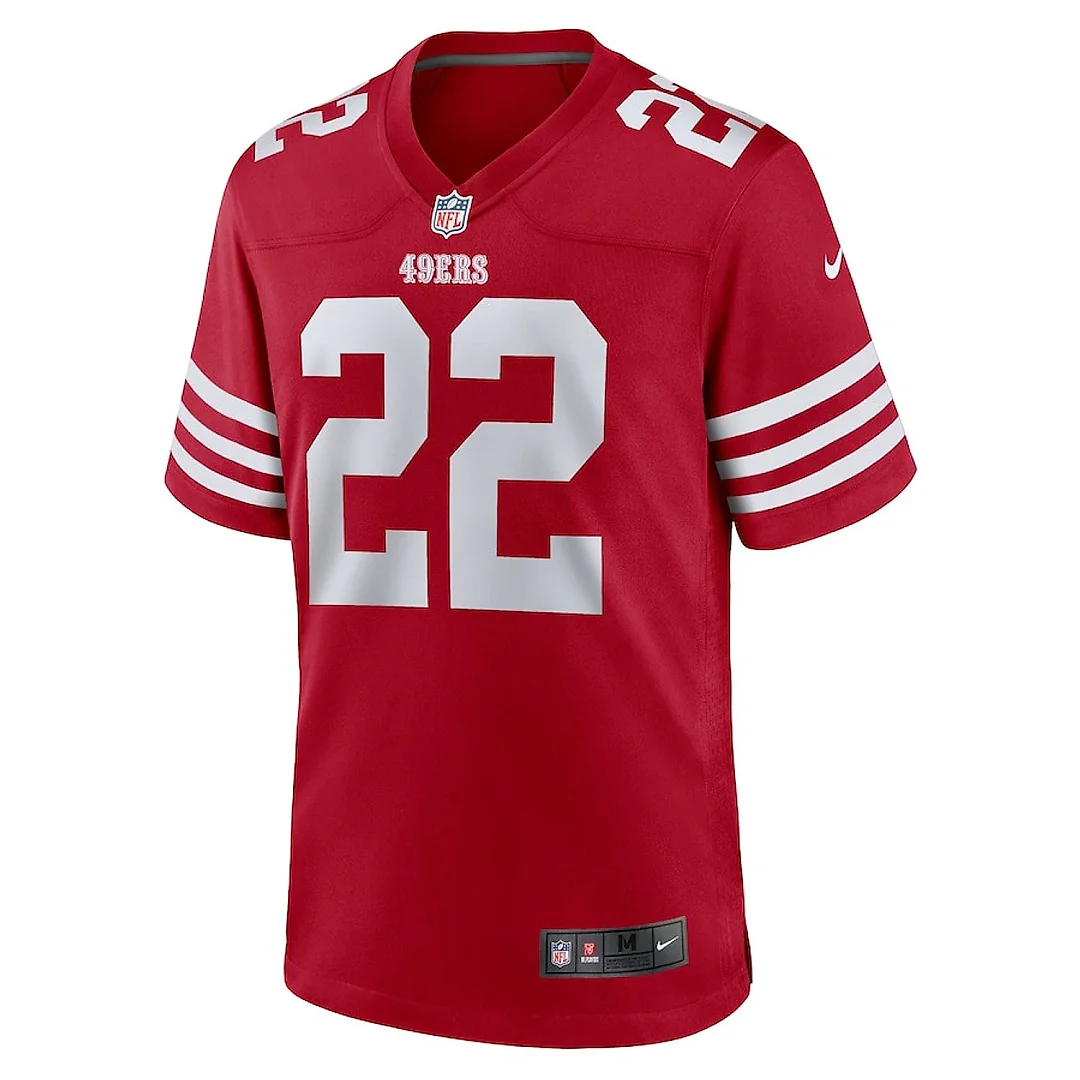 Zennovawear Isaac Yiadom 22 San Francisco 49ers Team Game Men Jersey - Scarlet