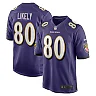 Zennovawear Isaiah Likely 80 Baltimore Ravens Team Game Men Jersey - Purple