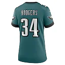 Zennovawear Isaiah Rodgers 34 Philadelphia Eagles Super Bowl LIX Women's Jersey - Midnight Green