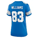 Zennovawear Isaiah Williams 83 Detroit Lions Women's Game Jersey - Blue