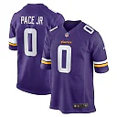 Zennovawear Ivan Pace Jr 0 Minnesota Vikings Game Men Jersey - Purple