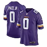 Zennovawear Ivan Pace Jr 0 Minnesota Vikings Game Men Jersey - Purple