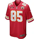 Zennovawear Izaiah Gathings 85 Kansas City Chiefs AFC Champions Patch Game Men Jersey - Red