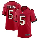Zennovawear Jack Browning 5 Tampa Bay Buccaneers Game Men Jersey - Red