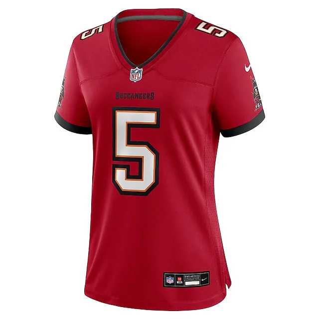 Zennovawear Jack Browning 5 Tampa Bay Buccaneers Women's Game Jersey - Red
