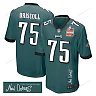 Zennovawear Jack Driscoll 75 Philadelphia Eagles Super Bowl LIX Champions Patch 'New Orleans - Where Legends Are Made' EMBROIDERED Game Men Jersey...