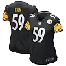 Zennovawear Jack Ham 59 Pittsburgh Steelers Women Game Retired Jersey - Black