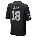 Zennovawear Jack Jones 18 Las Vegas Raiders Team Game Men Jersey - Black