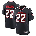 Zennovawear Jacob Phillips 22 Houston Texans Game Men Jersey - Navy