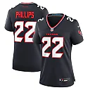 Zennovawear Jacob Phillips 22 Houston Texans Women's Game Jersey - Navy