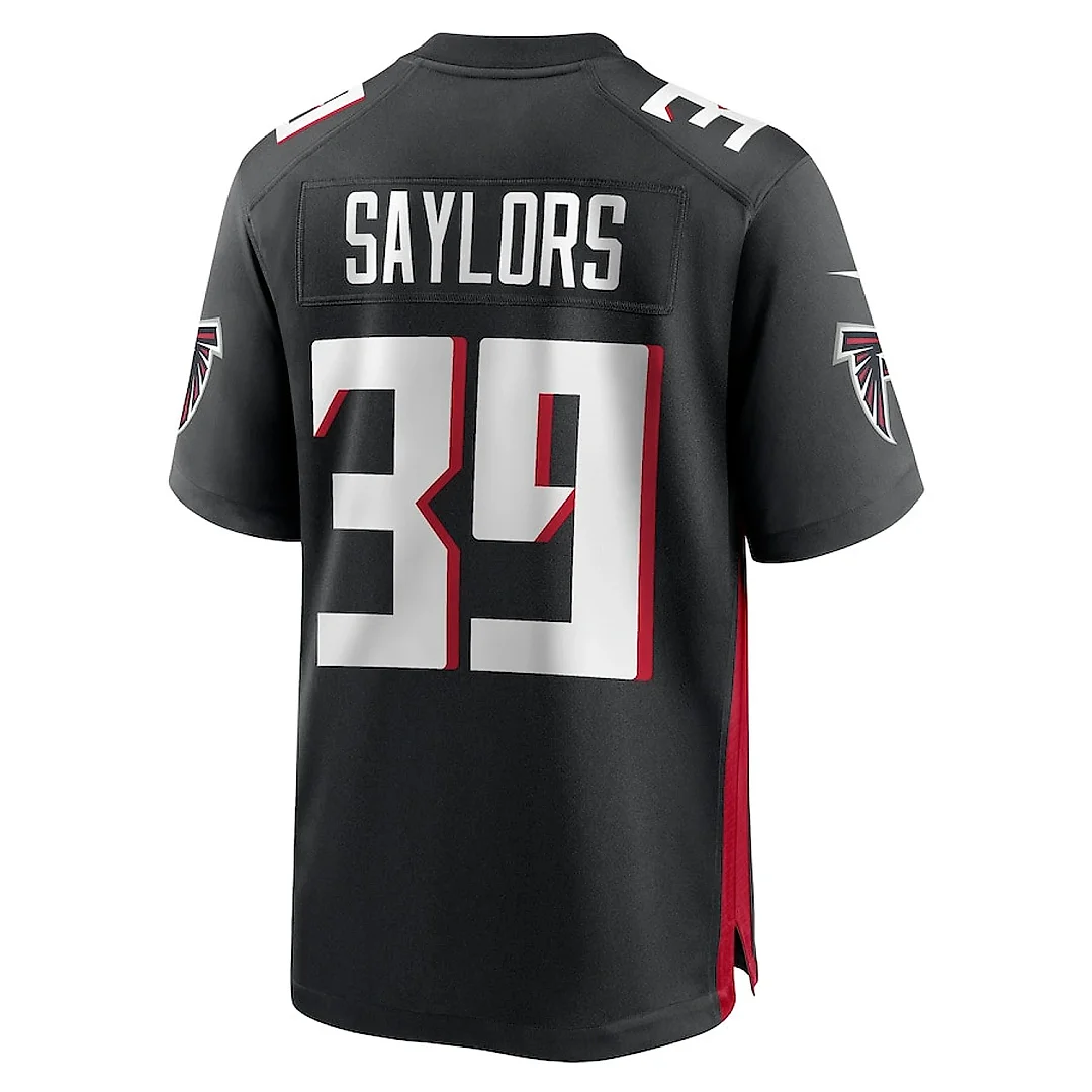 Zennovawear Jacob Saylors 39 Atlanta Falcons Game Men Jersey - Black