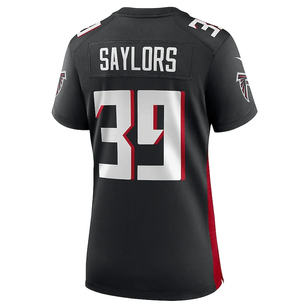 Zennovawear Jacob Saylors 39 Atlanta Falcons Women Game Jersey - Black