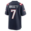 Zennovawear Jacoby Brissett 7 New England Patriots Game Men Jersey - Navy