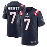 Zennovawear Jacoby Brissett 7 New England Patriots Game Men Jersey - Navy