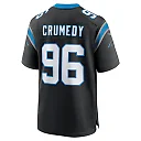 Zennovawear Jaden Crumedy 96 Carolina Panthers Game Men Jersey - Black