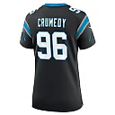 Zennovawear Jaden Crumedy 96 Carolina Panthers Women's Game Jersey - Black